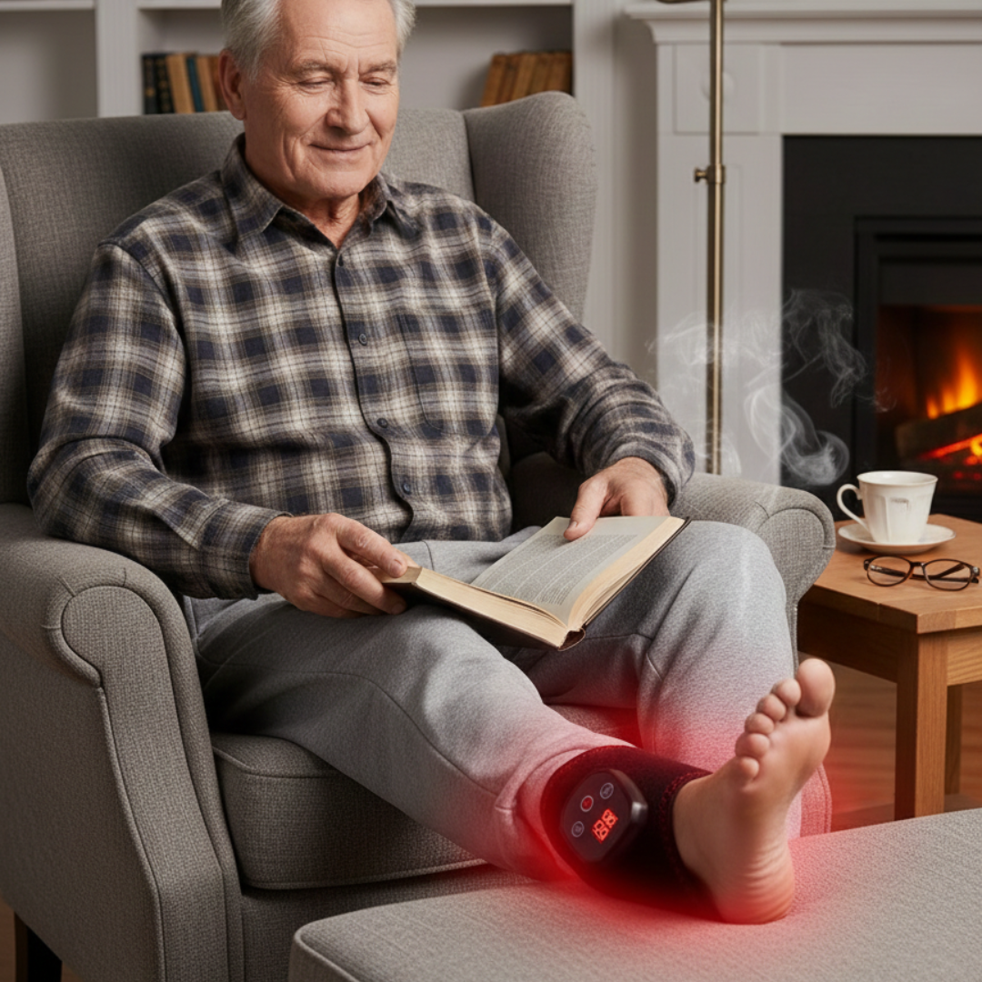 Heated Ankle & Foot Massager with Vibration