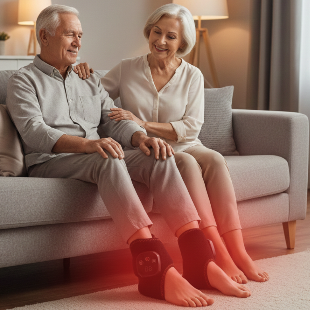 Heated Ankle & Foot Massager with Vibration