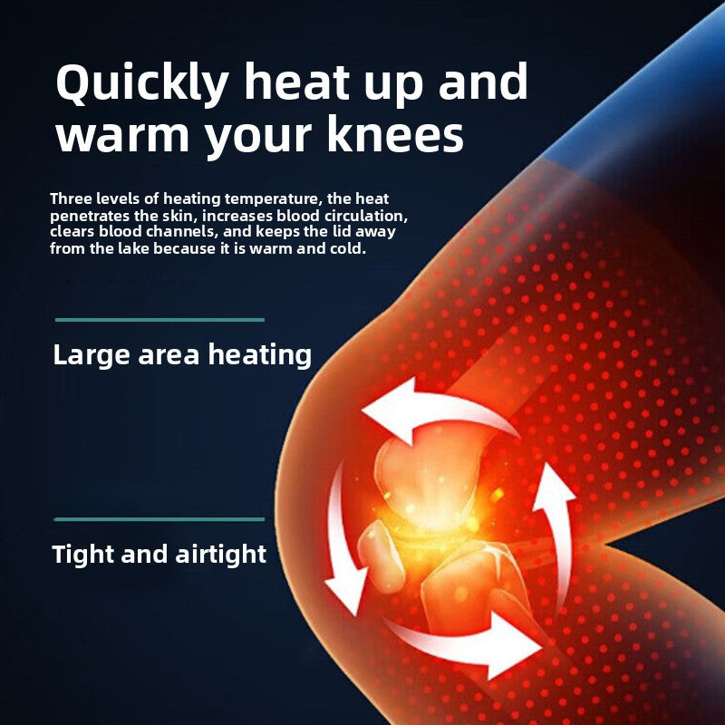 Heated Knee Massager for Daily Comfort with Vibration Massage